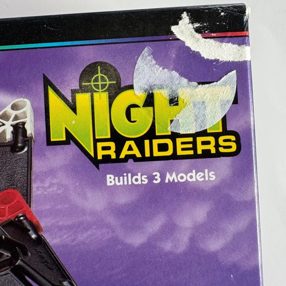 Vintage 1998 KNEX Night Raiders 10401 Building Set 3-in-1 Models That Move New